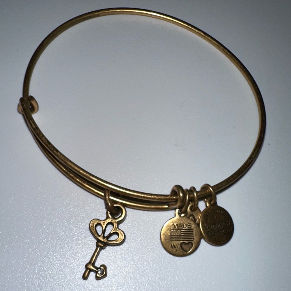 Alex and Ani Key Bracelet
